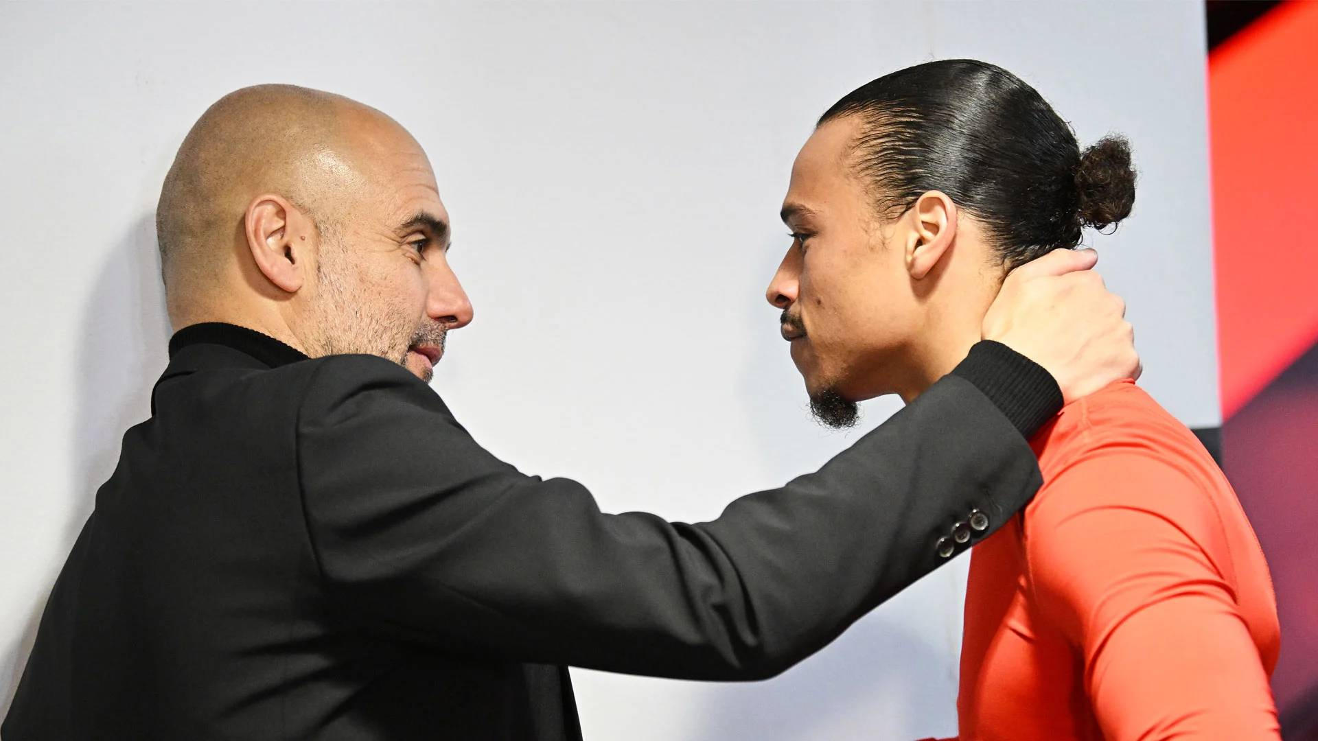 What Pep Guardiola and Leroy Sane did during Bayern Munich vs Manchester City